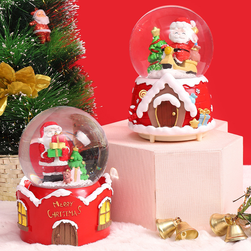 Snow Globe Musical - Świąteczna kula śnieżna z oświetleniem LED