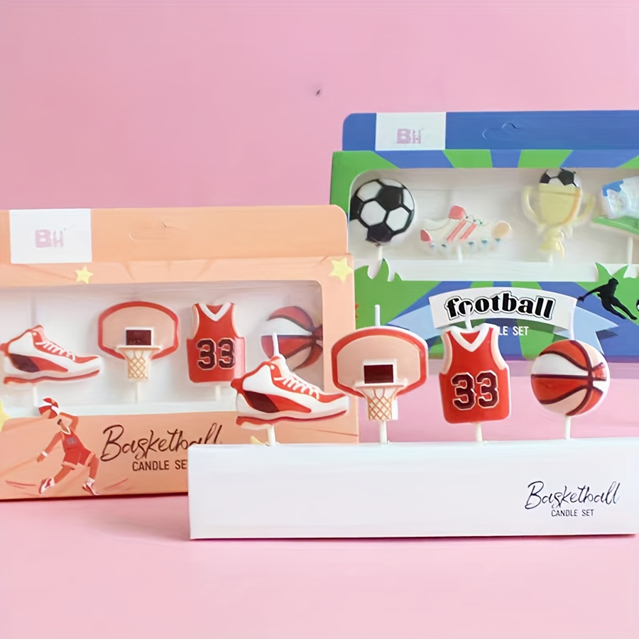 Holiday Candle Set - Zestaw 4 kreatywnych świeczek w kształcie