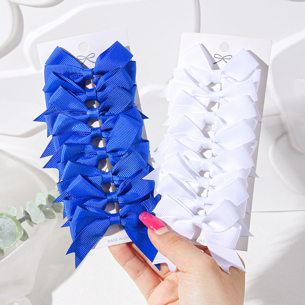 2/4/6 SZT. Niebiesko-Biała Kok – Ribbon Bow Gift recenzja i cena
