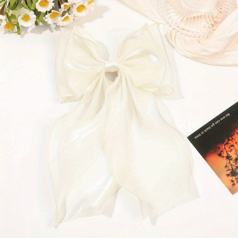 1 szt. Off-biała siateczkowa k – Ribbon Bow Gift recenzja i cena