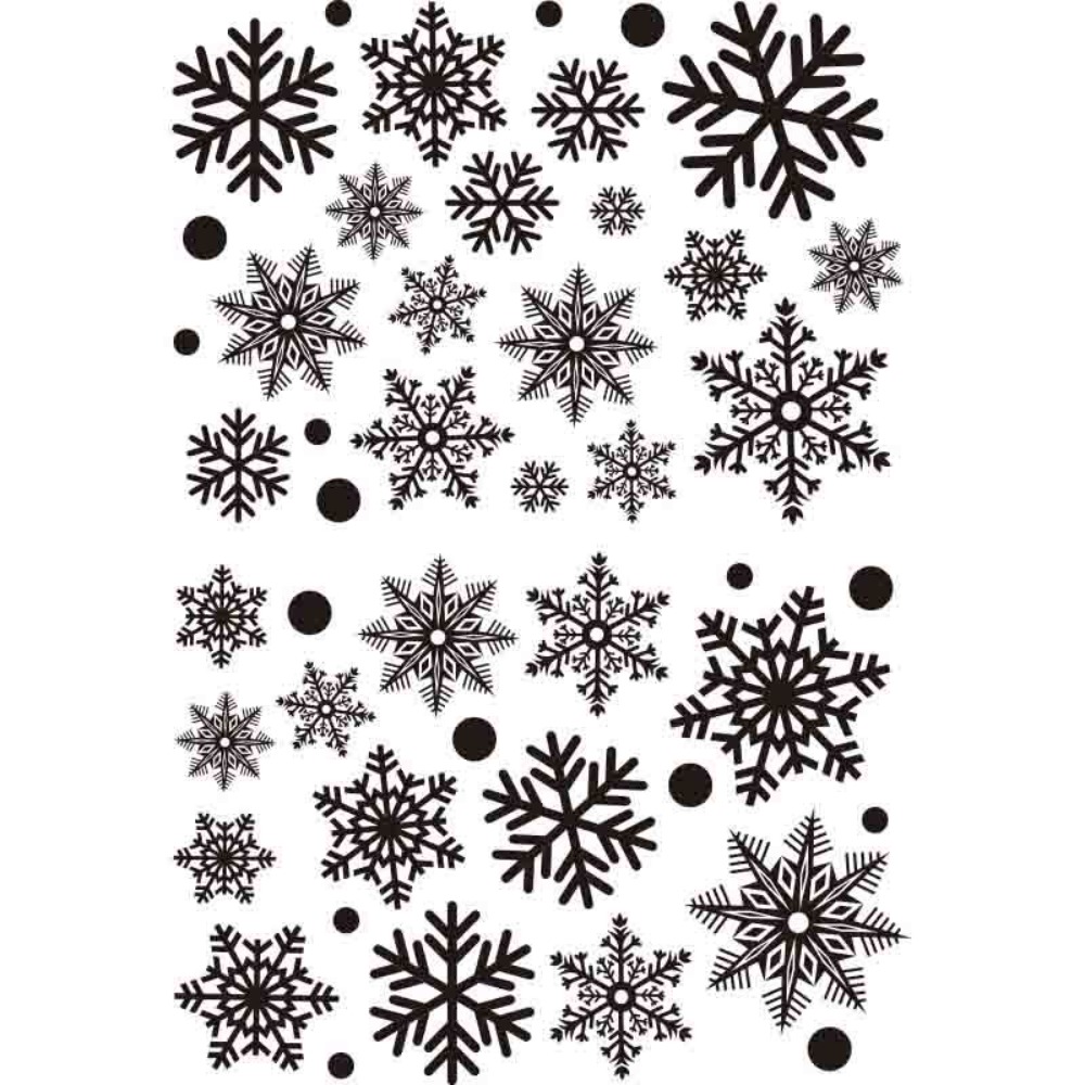 30 szt. PVC Świąteczne Naklejk – Snowflake Window Decal recenzja i cena
