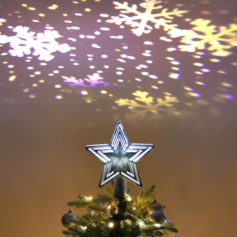 Projektor LED na choinkę w ksz – Star Tree Topper recenzja i cena