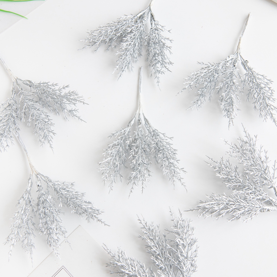 6 sztuk sztucznych roślin złot – Christmas Tree Artificial recenzja i cena