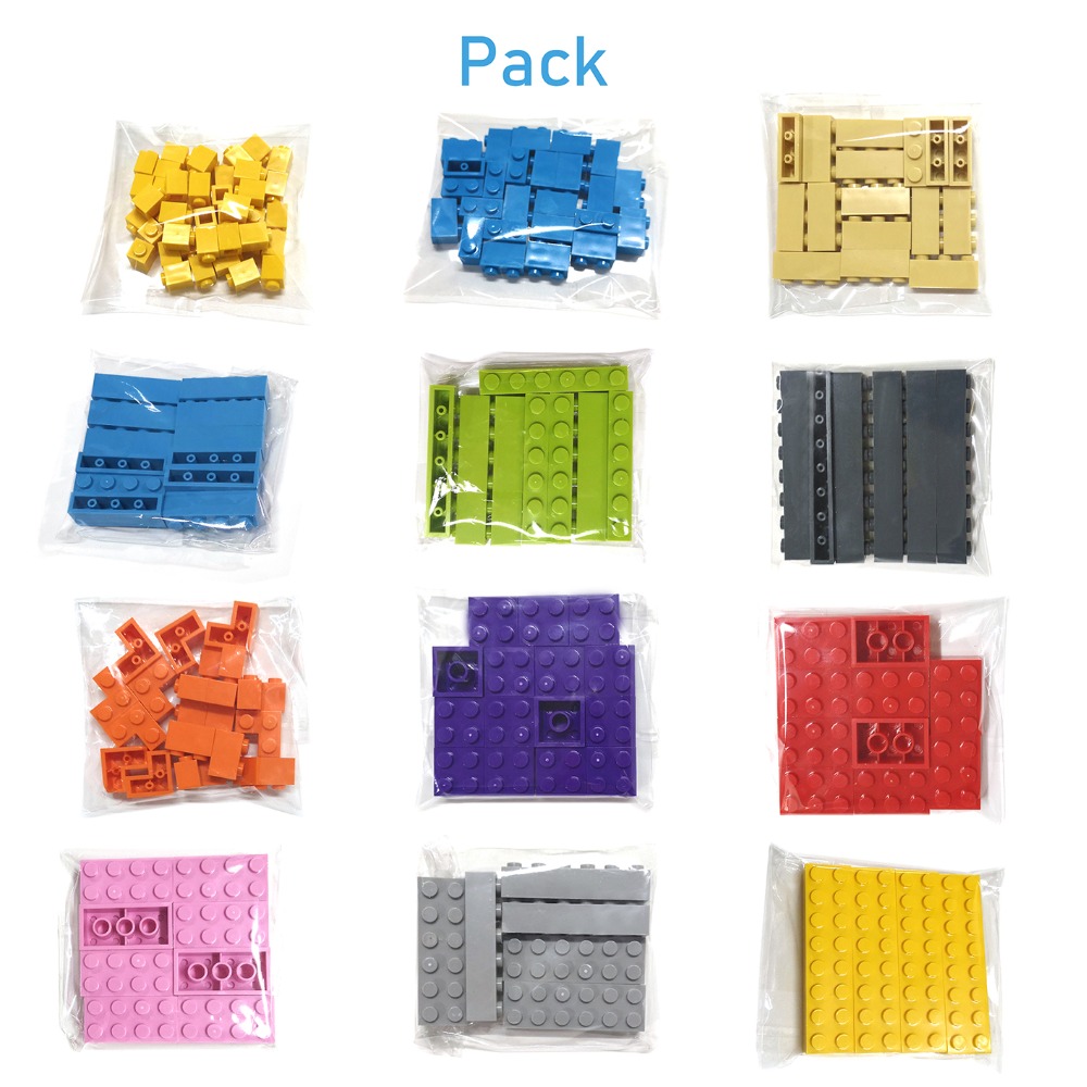 200 sztuk 2x4 Dot DIY klocki g – Lego Set Creator recenzja i cena