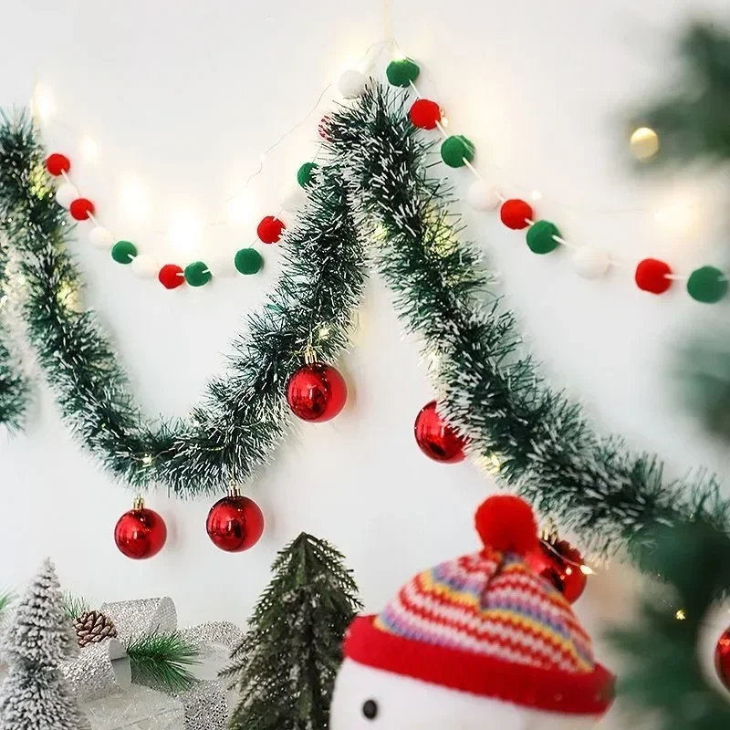 Wstążki choinkowe z brokatem,  – Tinsel Garland Decoration recenzja i cena