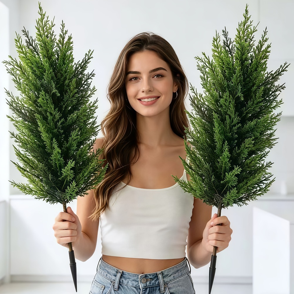 2 szt. Sztuczne sosny ogrodowe – Christmas Tree Artificial recenzja i cena