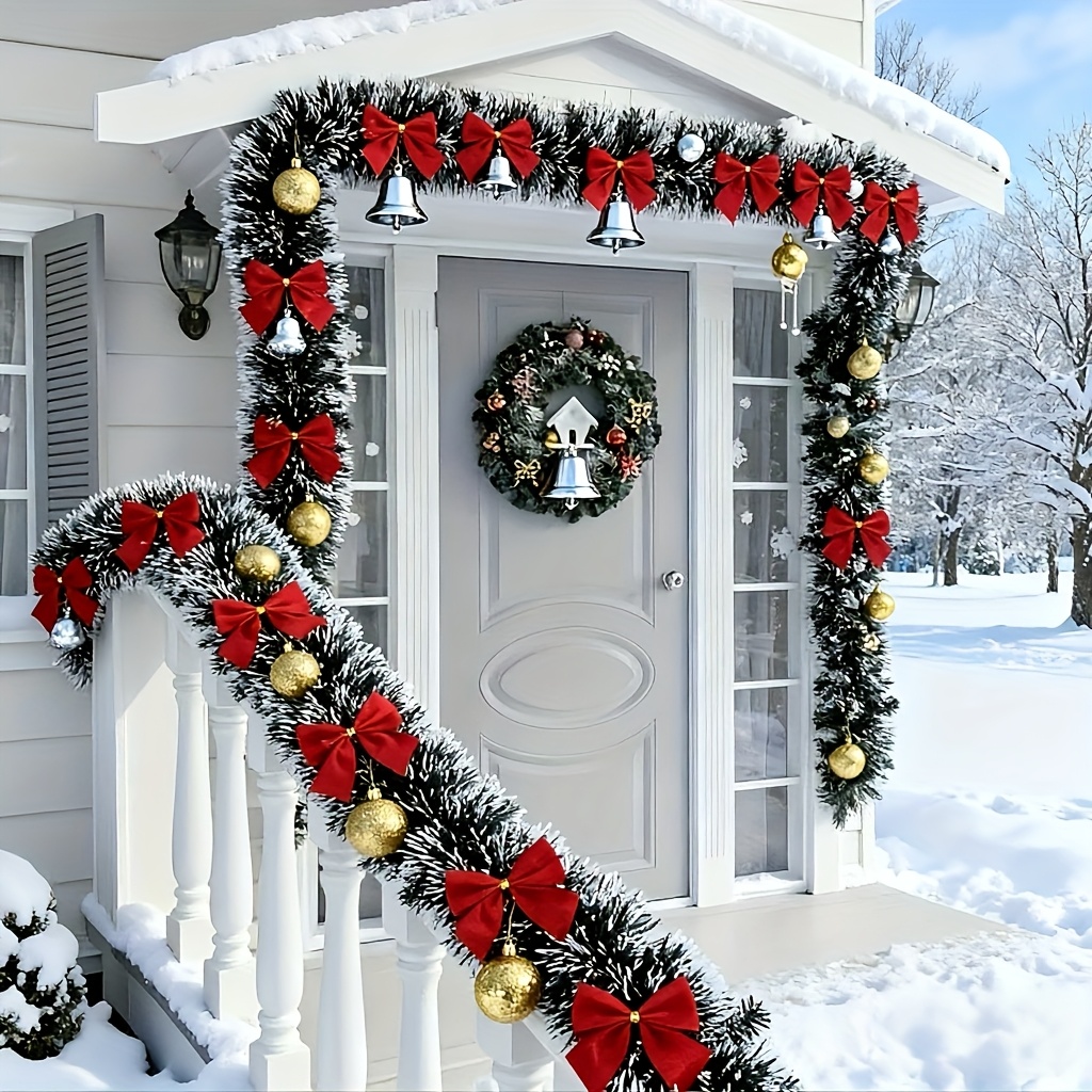 Sztuczna girlanda świąteczna,  – Tinsel Garland Decoration recenzja i cena