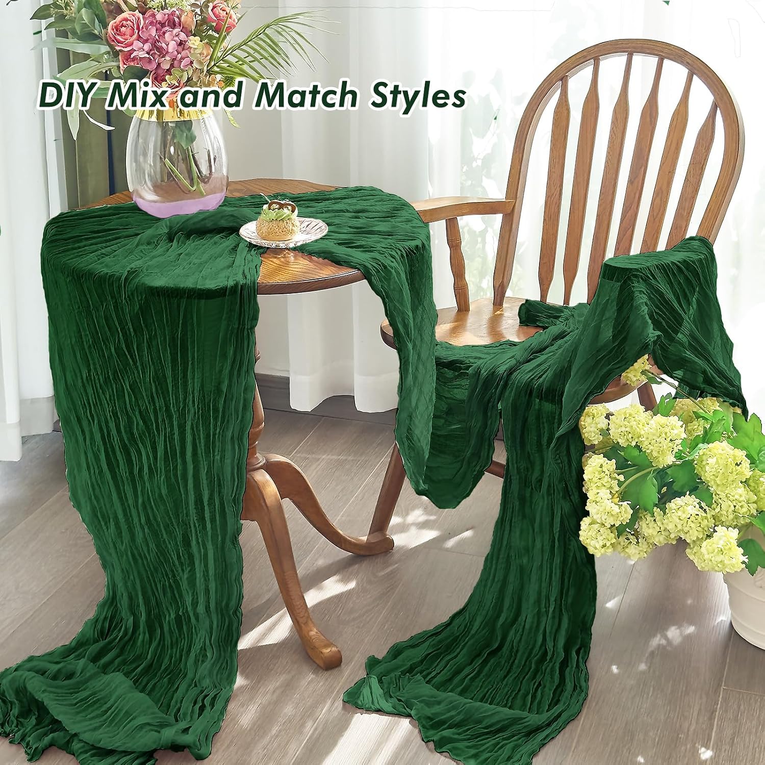 4 szt. Bieżnik z płótna serwie – Christmas Table Runner recenzja i cena