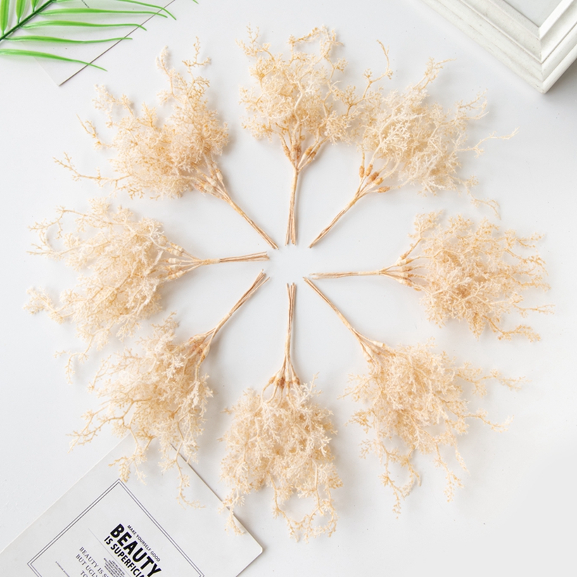 6 szt. Sztuczne rośliny złote  – Christmas Tree Artificial recenzja i cena