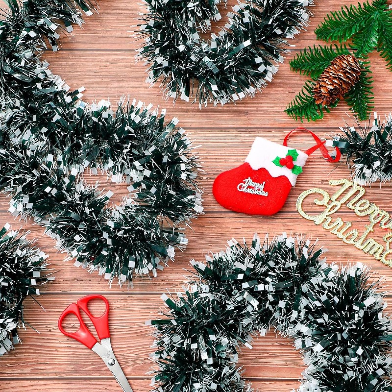 2/20m Świąteczna Girlanda z Ws – Tinsel Garland Decoration recenzja i cena